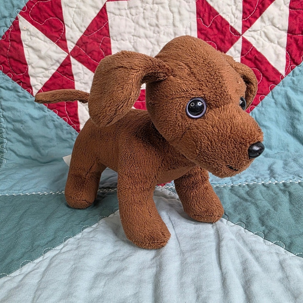 Our Generation Battat Brown Puppy Dog Plush 6 inch Stuffed Animal Doll Pet